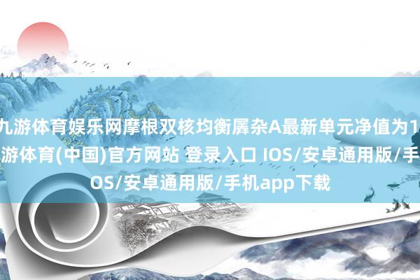 九游体育娱乐网摩根双核均衡羼杂A最新单元净值为1.3026元-九游体育(中国)官方网站 登录入口 IOS/安卓通用版/手机app下载