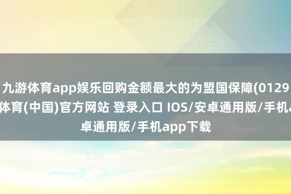 九游体育app娱乐回购金额最大的为盟国保障(01299)-九游体育(中国)官方网站 登录入口 IOS/安卓通用版/手机app下载